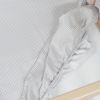 Drap housse pour berceau Little Bloom Vichy Gris (120x60 cm) Pasito a pasito Produit 4