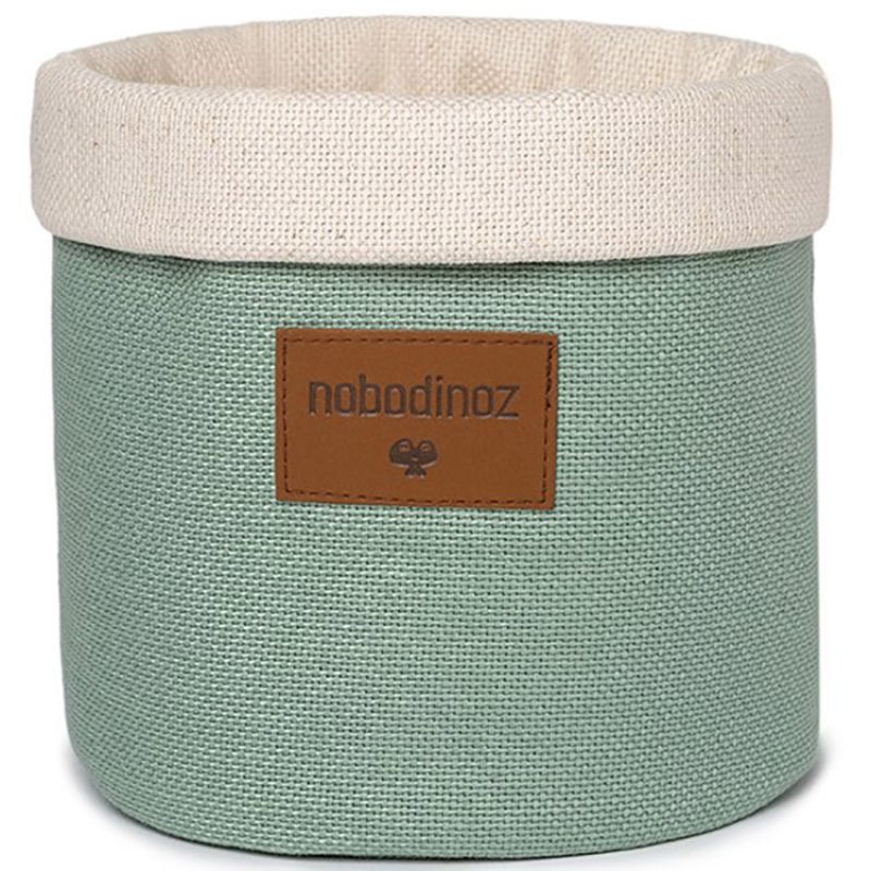 Panier de toilette Tango Pure Line eden green (19 x 16 cm) Nobodinoz