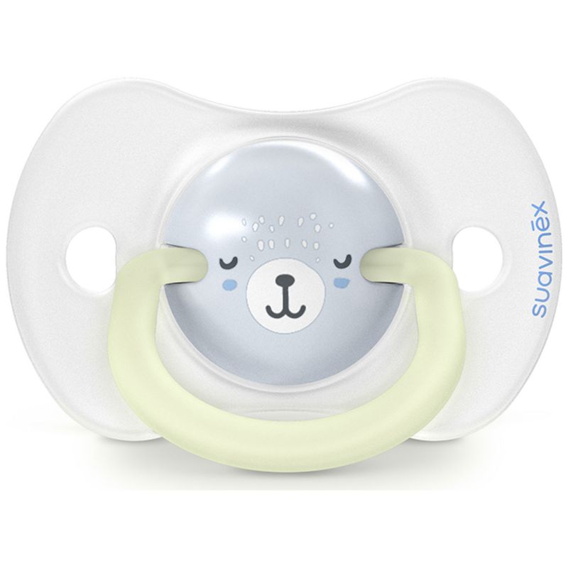 Lot de 2 sucettes symétriques SXPro Wild&Free Night and Day Bleu (0-6 mois) Suavinex Produit 4
