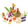 Panier cueillette sauvage en bois Tender Leaf Produit 1