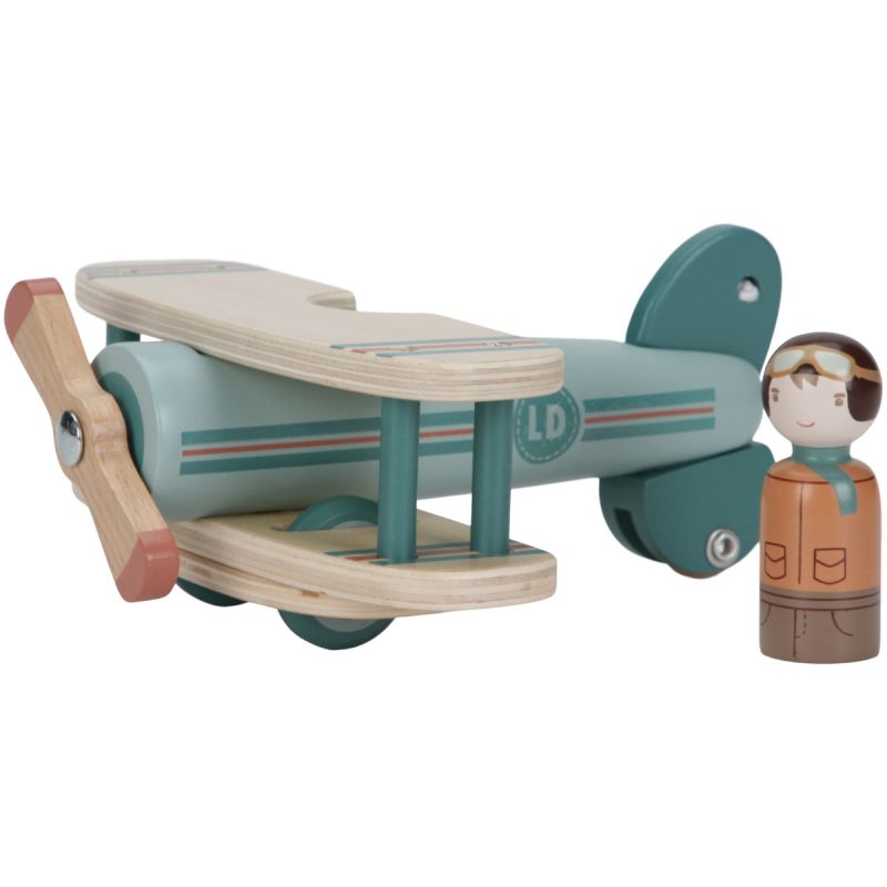 Avion en bois - Reconditionné Little Dutch Produit 5