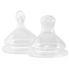 Lot de 2 tétines en silicone débit XS Extra lent - Elhée