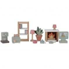 Set de 10 meubles pour maison de poupée - Little Dutch