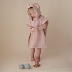 Poncho de bain Bear Blush (1-3 ans)
