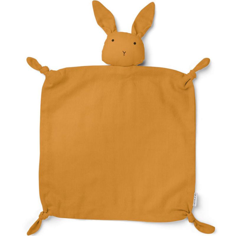 Doudou plat Agnete Rabbit mustard Liewood