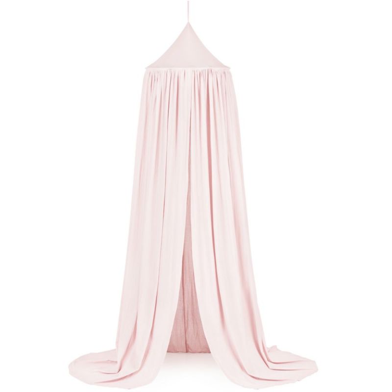 Ciel de lit Soft rose poudré (235 cm) Cotton&Sweets