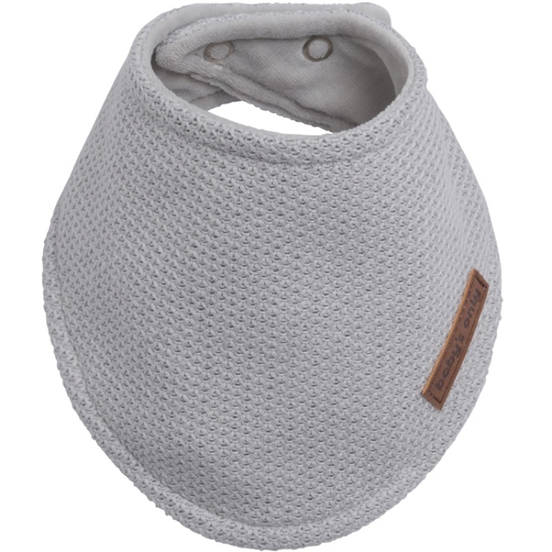 Bavoir bandana gris Classic Baby's Only