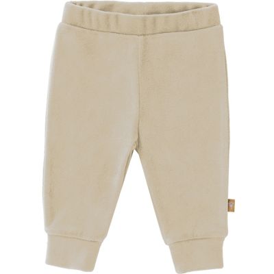 pantalon de pyjama en velours bio sandshell (6-12 mois : 67 à 74 cm)