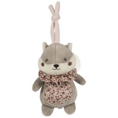 Peluche musicale Écureuil Cherry Fleurs Pasito a pasito