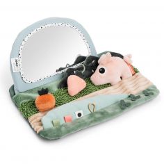 Miroir d'éveil Tummy time Tiny farm Multicolore - Done by Deer