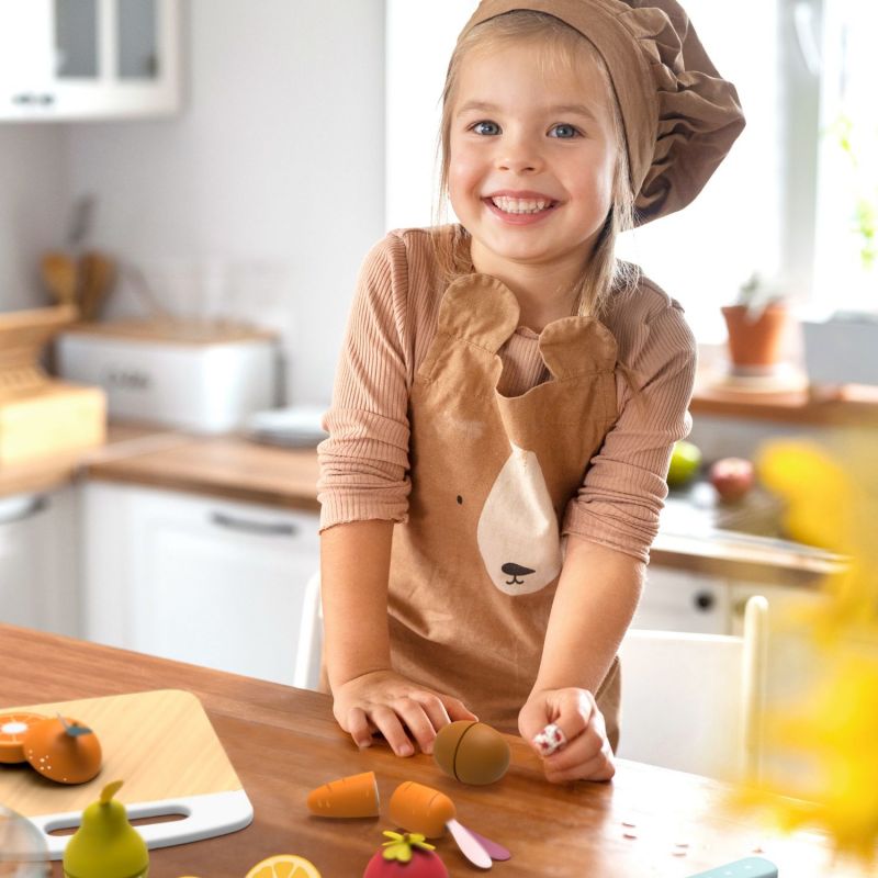 Planche fruits et légumes à découper Speedy Monkey Ambiance 2