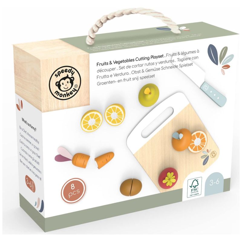 Planche fruits et légumes à découper Speedy Monkey Packaging 4
