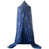 Ciel de lit bleu marine (260 cm) - Trois Kilos Sept