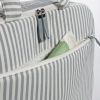 Valise de maternité Praliné Rayures Matcha Walking Mum Produit 6