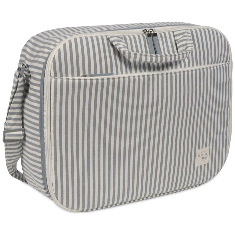 Valise de maternité Praliné Rayures Matcha Walking Mum Produit 1