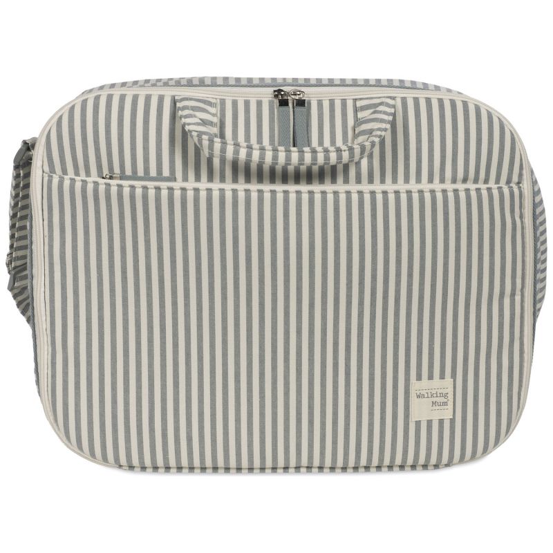 Valise de maternité Praliné Rayures Matcha Walking Mum Produit 3