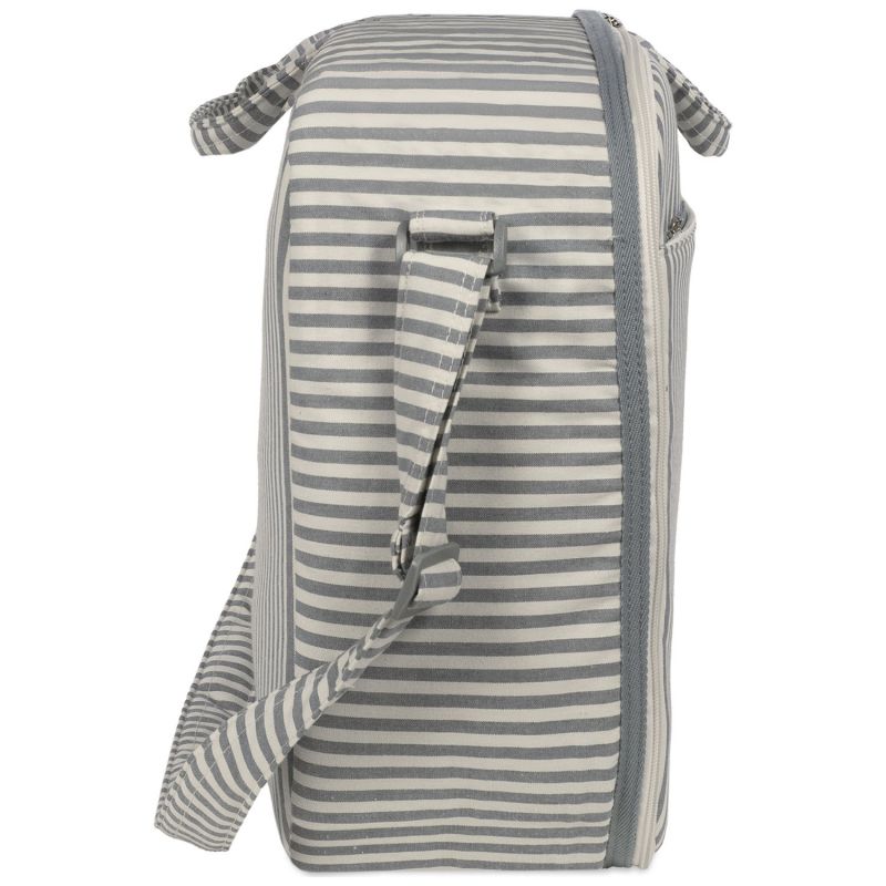 Valise de maternité Praliné Rayures Matcha Walking Mum Produit 5