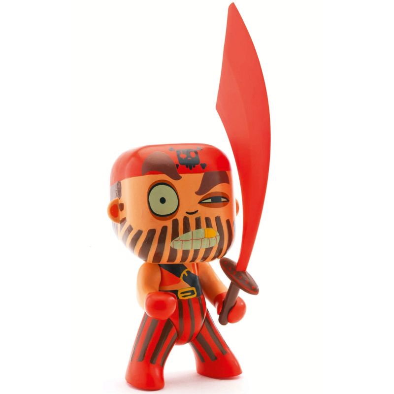 Figurine pirate Captain red (11 cm) Djeco