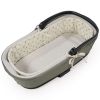 Housse de nacelle avec tiges + Drap-housse pour nacelle Mimosa Vert - Walking Mum