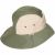 Variation Vert, écru du produit Chapeau anti-UV Camper Vert (12-24 mois) de la marque KI et LA