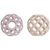 Lot de 2 balles de préhension Vieux Rose-Warm Linen Baby's Only Produit 1