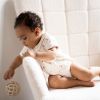 Lot de 2 balles de préhension Vieux Rose-Warm Linen Baby's Only Ambiance 3