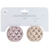 Lot de 2 balles de préhension Vieux Rose-Warm Linen Baby's Only Packaging 8