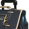 Cartable à roulettes Navy Gold Leopard (38 cm) Caméléon Produit 6