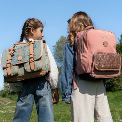 Cartable A4 primaire Holographic Denim (38 cm)