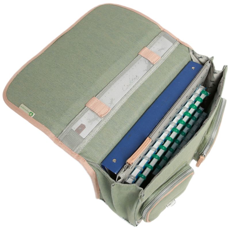 Cartable A4 primaire Holographic Denim (38 cm) Caméléon Produit ouvert 5