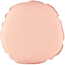 Coussin petit macaron Opera pink (27 x 27 cm)  par Nobodinoz