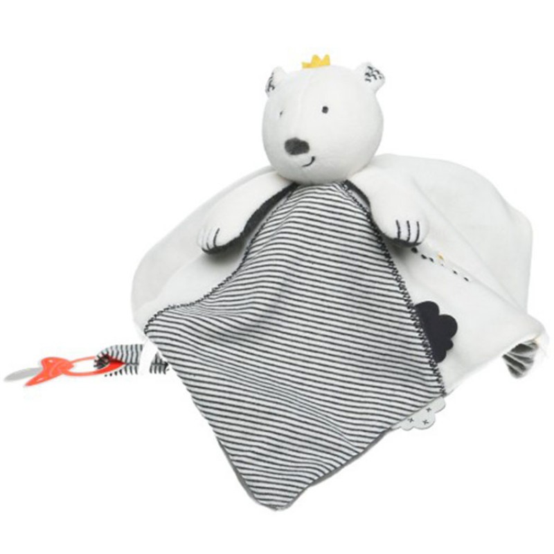 Doudou attache sucette Tidou Sam Timeless Noukie's