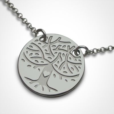 collier sur chaîne lovetree personnalisable (argent 925°)