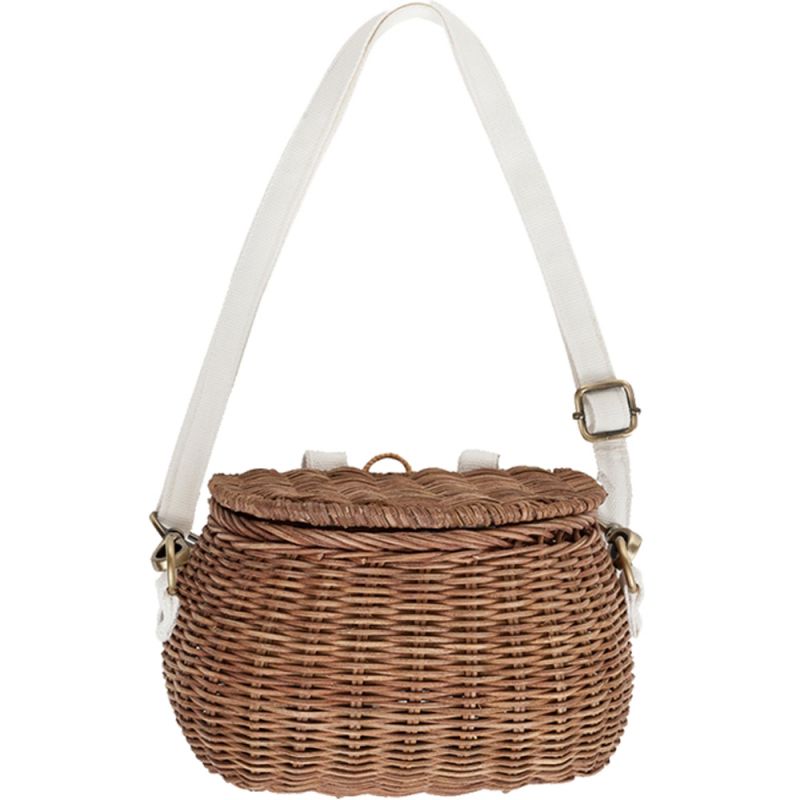 Panier en rotin Mini Chari Natural Olli Ella