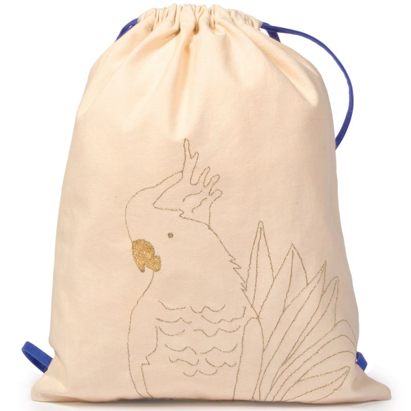 Sac à goûter Golden Parrot perroquet Mimi'lou
