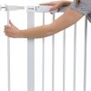 Barrière de sécurité flat step ultra plate métal blanc  par Safety 1st