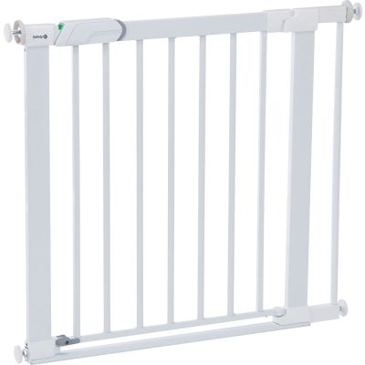 Barrière de sécurité flat step ultra plate métal blanc  par Safety 1st