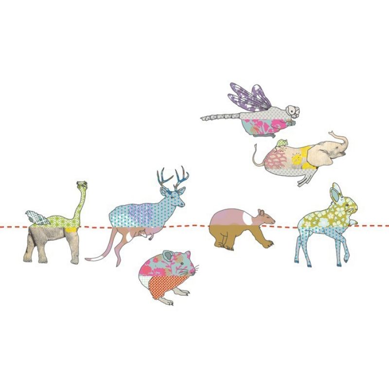 Stickers repositionnables Puzzle (5 m) Mimi'lou