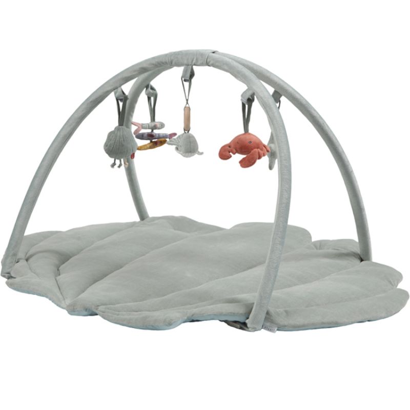 Tapis d'éveil avec arches Coquille Ocean mint Little Dutch