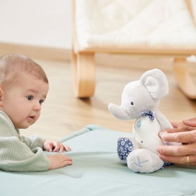 Peluche sonore Eléphant (28 cm)