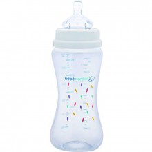 Biberon col large anti-colique Indians blanc Maternity (360 ml)  par Bébé Confort