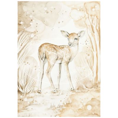 Affiche Lovely Friends Faon (50 x 70 cm) Cotton&Sweets