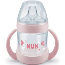 Tasse à bec souple Nature Sense rose (150 ml)  par NUK
