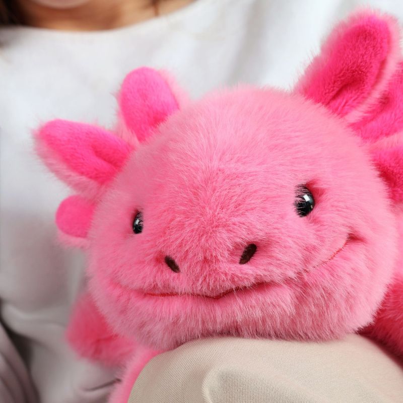 Peluche Axolotl lesté lesté PODCOLL (50 cm) Histoire d'Ours Ambiance 9