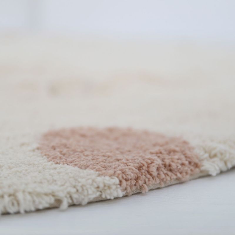 Tapis rond Gentle Flora (140 cm) Nattiot Ambiance 4