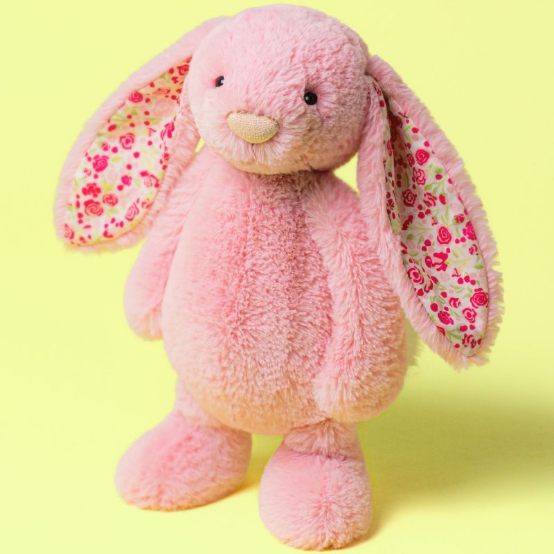 Peluche Blossom Luxe Lapin Blushkin (31 m) Jellycat Ambiance 7