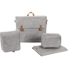 Sac à langer à bandoulière Modern Bag Essential grey gris
