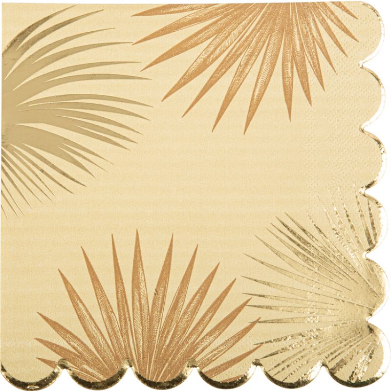 Lot de 16 serviettes en papier Exotique Mood Arty Fêtes Factory