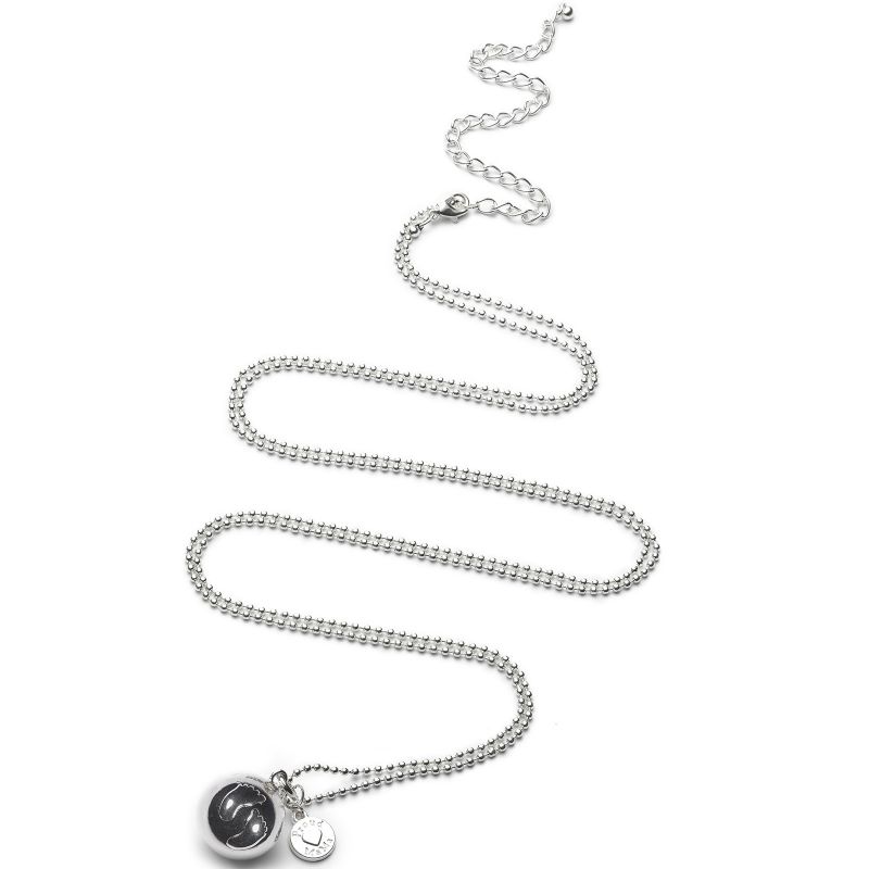Bola sur chaîne argent Ballchain pieds (argent, plaqué argent) Proud MaMa