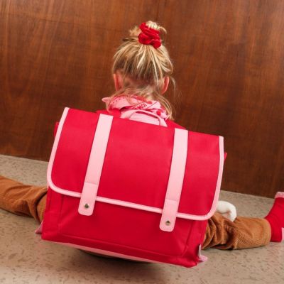 Cartable A4 primaire Rouge (38 cm)